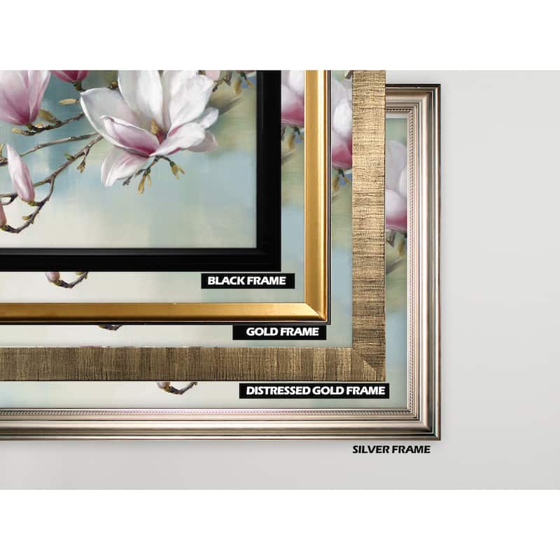Magnolia Morning -Silver Frame