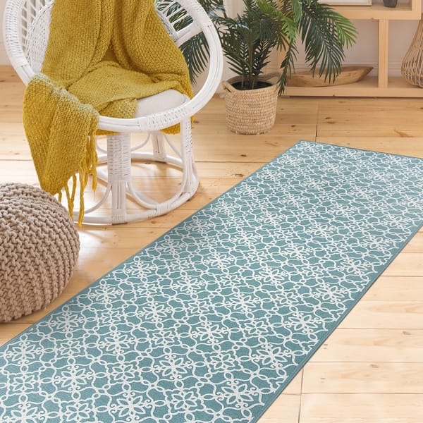 https://ak1.ostkcdn.com/images/products/15367580/RUGGABLE-Washable-Stain-Resistant-Runner-Rug-Floral-Tiles-Aqua-Blue-White-26-x-7-439f80c6-72e0-41e6-a144-49f676fa872c_600.jpg?impolicy=medium