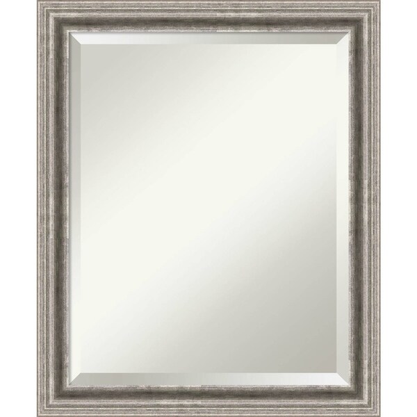 Bathroom Mirror Medium, Bel Volto Silver