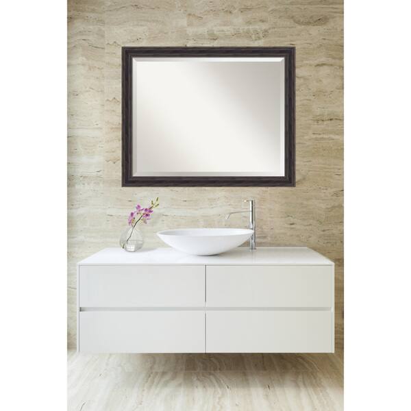 Bathroom Mirror Large Narrow Rustic Pine 31 X 25 Inch Bathroom Mirror Large Narrow
