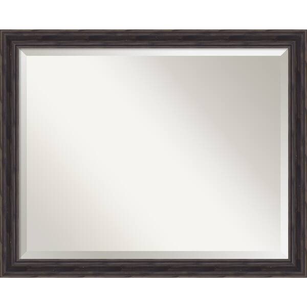 Shop Bathroom Mirror Large Narrow Rustic Pine 31 X 25 Inch 25 38 X 31 38 X 0 751 Inches Deep Overstock 15368727