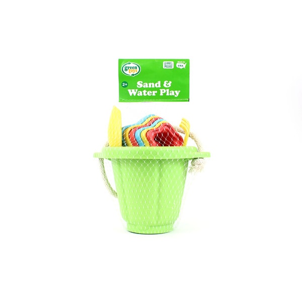 green toys bucket