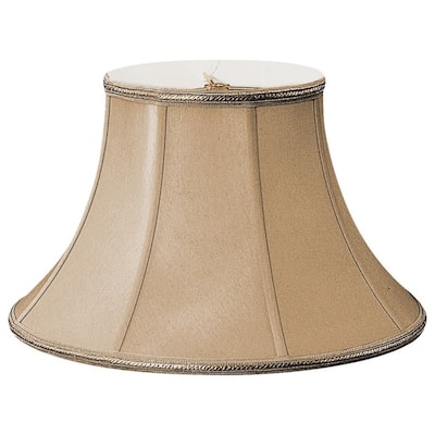 Royal Designs Antique Gold Shallow Bell Designer Lampshade