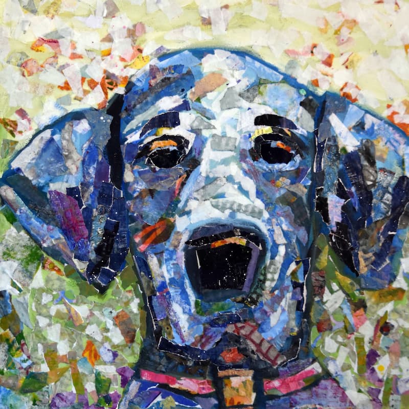 Adoptez-Moi' Painting Print on Wrapped Canvas - Multi-Color
