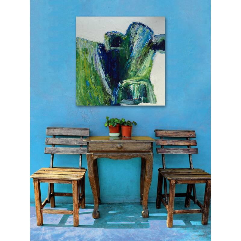 Be Green' Painting Print on Wrapped Canvas - Multi-Color