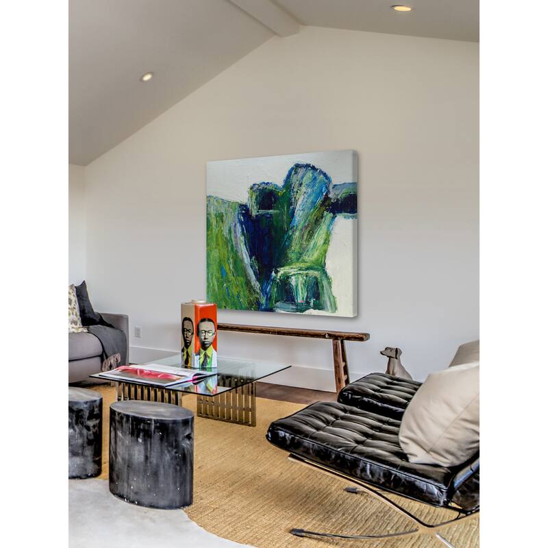 Be Green' Painting Print on Wrapped Canvas - Multi-Color