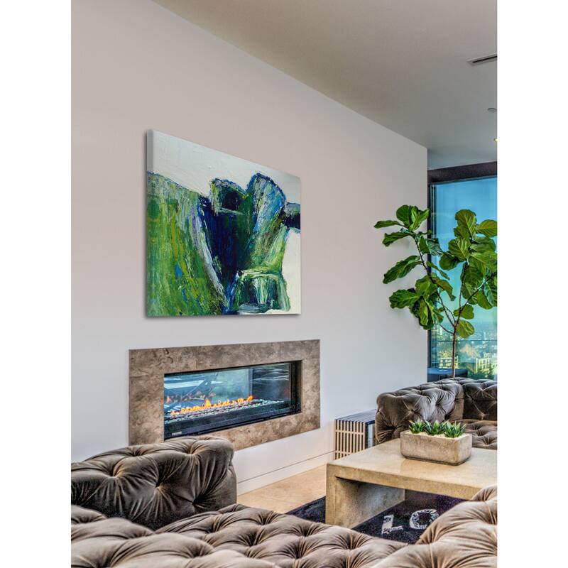 Be Green' Painting Print on Wrapped Canvas - Multi-Color