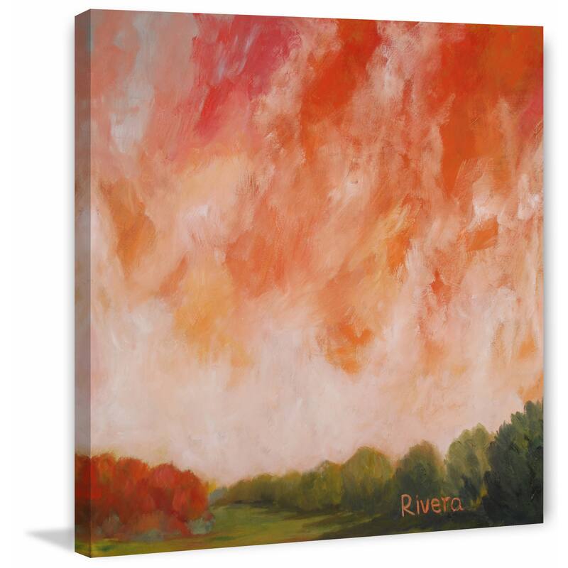 Western Sky' Painting Print on Wrapped Canvas - Multi-Color