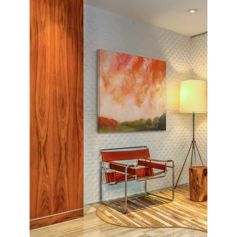 Western Sky' Painting Print on Wrapped Canvas - Multi-Color