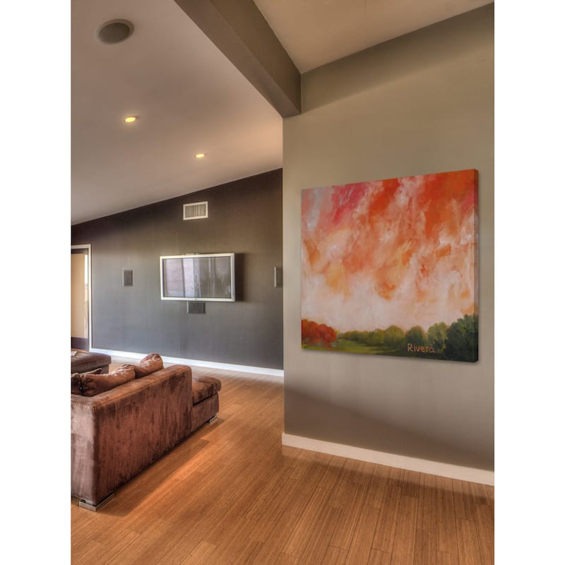 Western Sky' Painting Print on Wrapped Canvas - Multi-Color