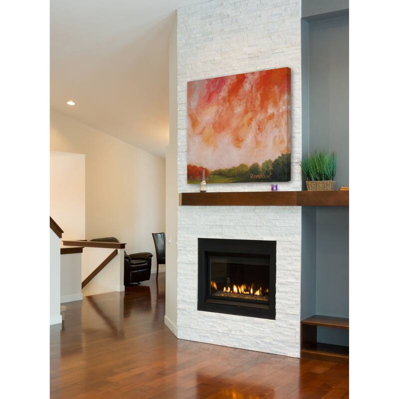 Western Sky' Painting Print on Wrapped Canvas - Multi-Color