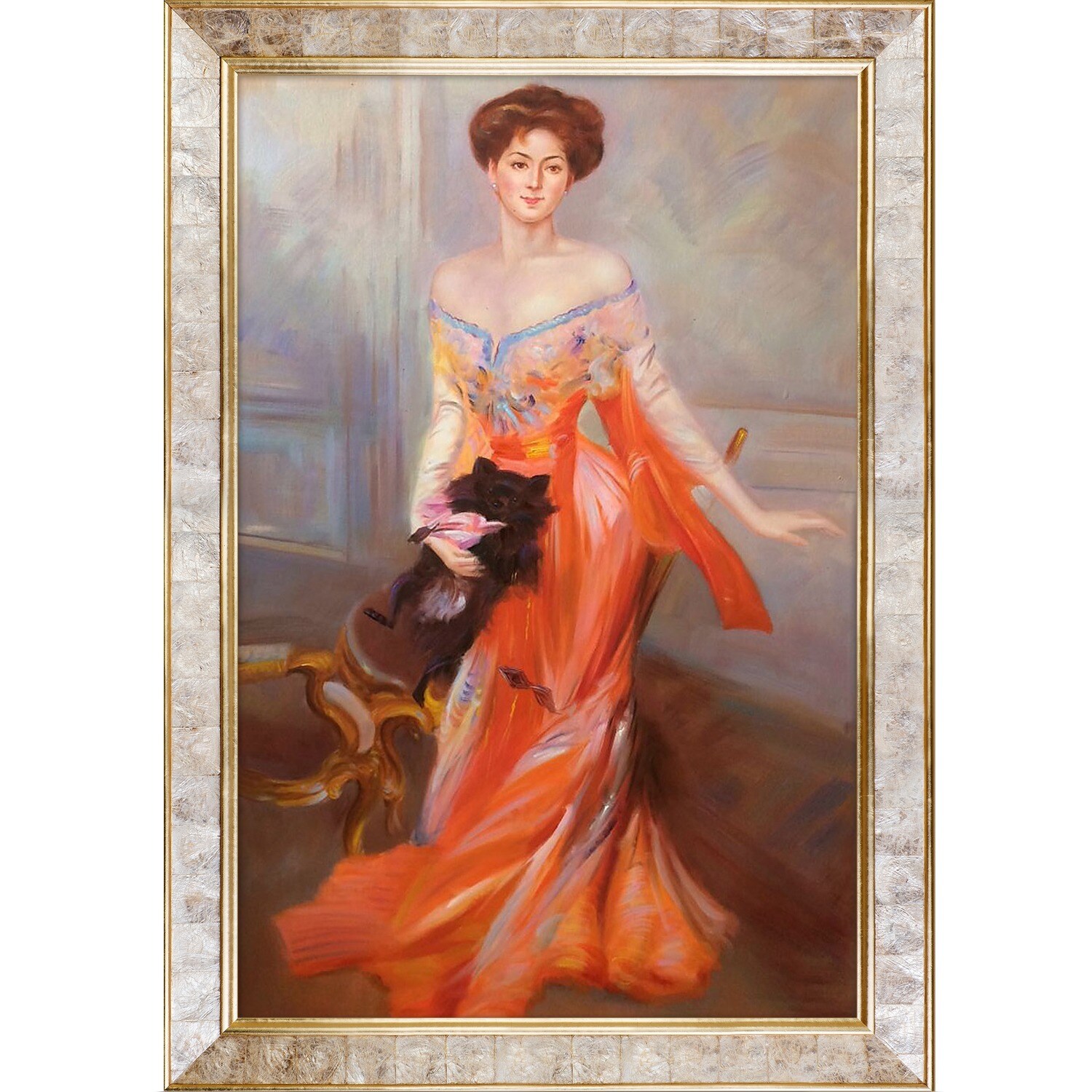 La Pastiche Giovanni Boldini 'Portrait of Elizabeth Wharton Drexel