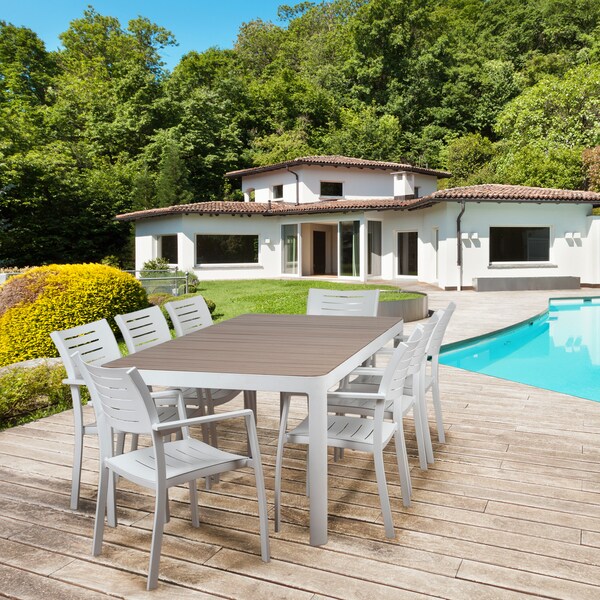 Atlantic John 9 Piece Patio Dining Set