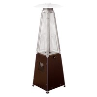 Az Patio Heaters Hlds032 Gtthg Portable Gl Heater Hiland Gl Table Top Patio Heater In Hammered Bronze