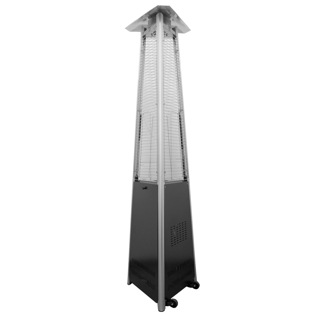 Shop Hiland Black Commercial Glass Patio Tube Heater On Sale