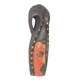 preview thumbnail 2 of 2, Handmade Vibrant Ewe Elder Mask (Ghana) - 4.3" x 12.25"
