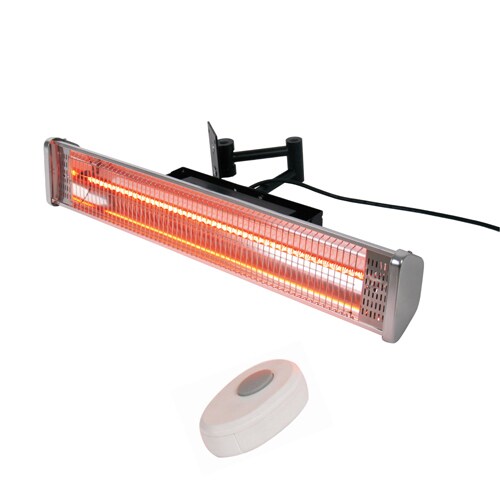 Shop Hiland Wall Mounted Electric Patio Heater With Remote Control