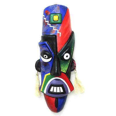 Ceramic Mask, 'Nazca Moustache' (Peru)