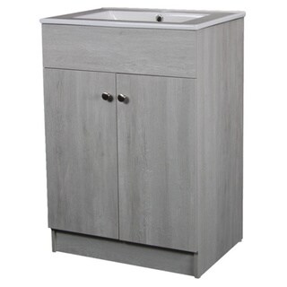 24-inch sink-top single-sink ceramic whitewash finish bathroom 24-inch sink-top single-sink ceramic whitewash finish bathroom
