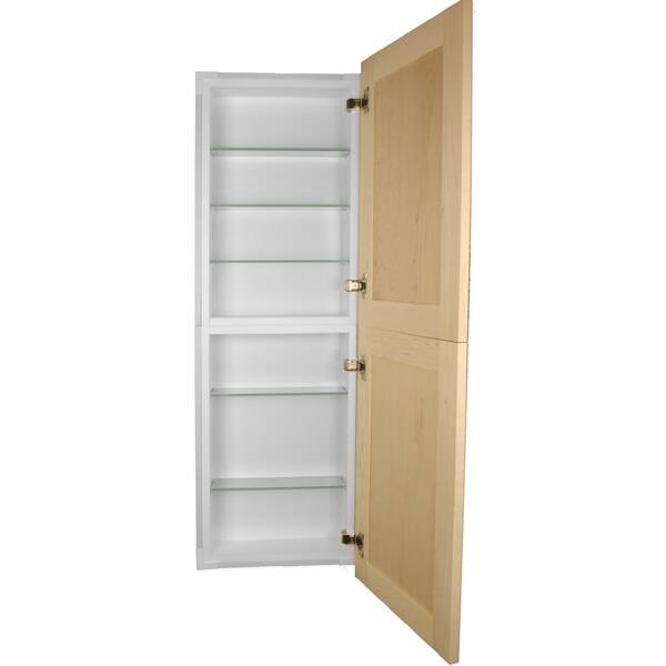 Shop Wg Wood Products Shaker Style Single Door Frameless Recessed