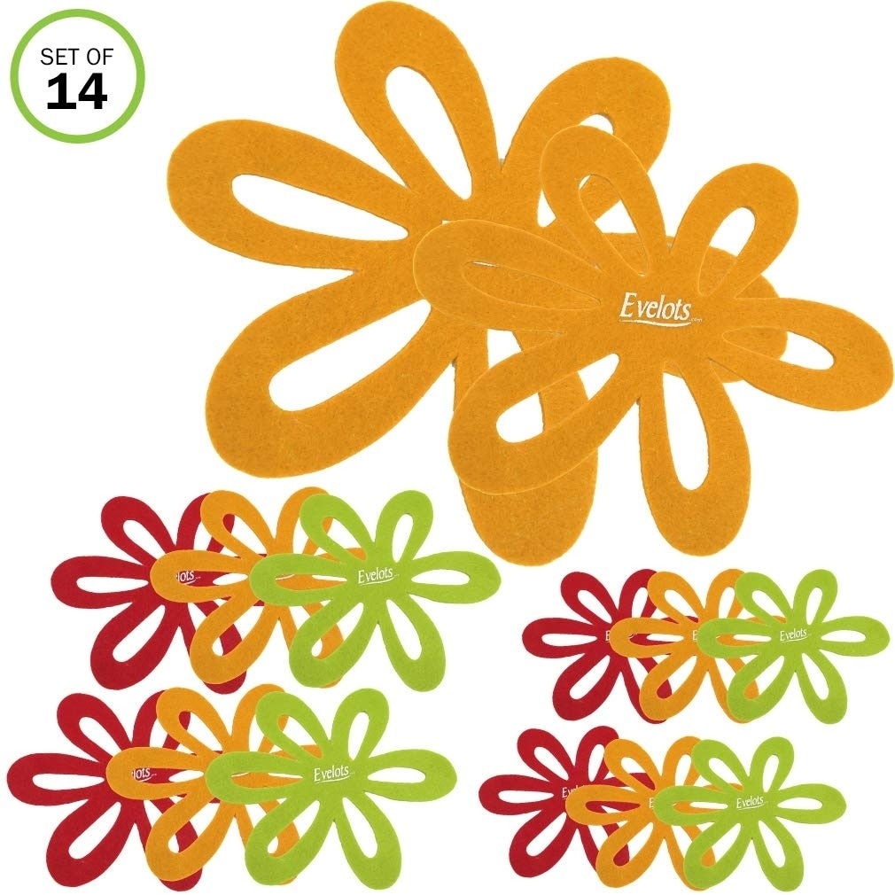 SET OF 14 FELT PAN SEPARATORS 