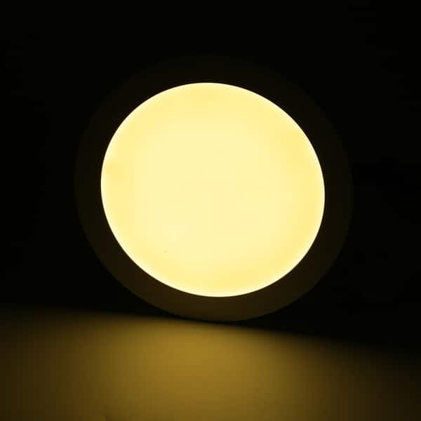 Shop Home 15w 200mm Round Led Recessed Ceiling Panel Light Bulb