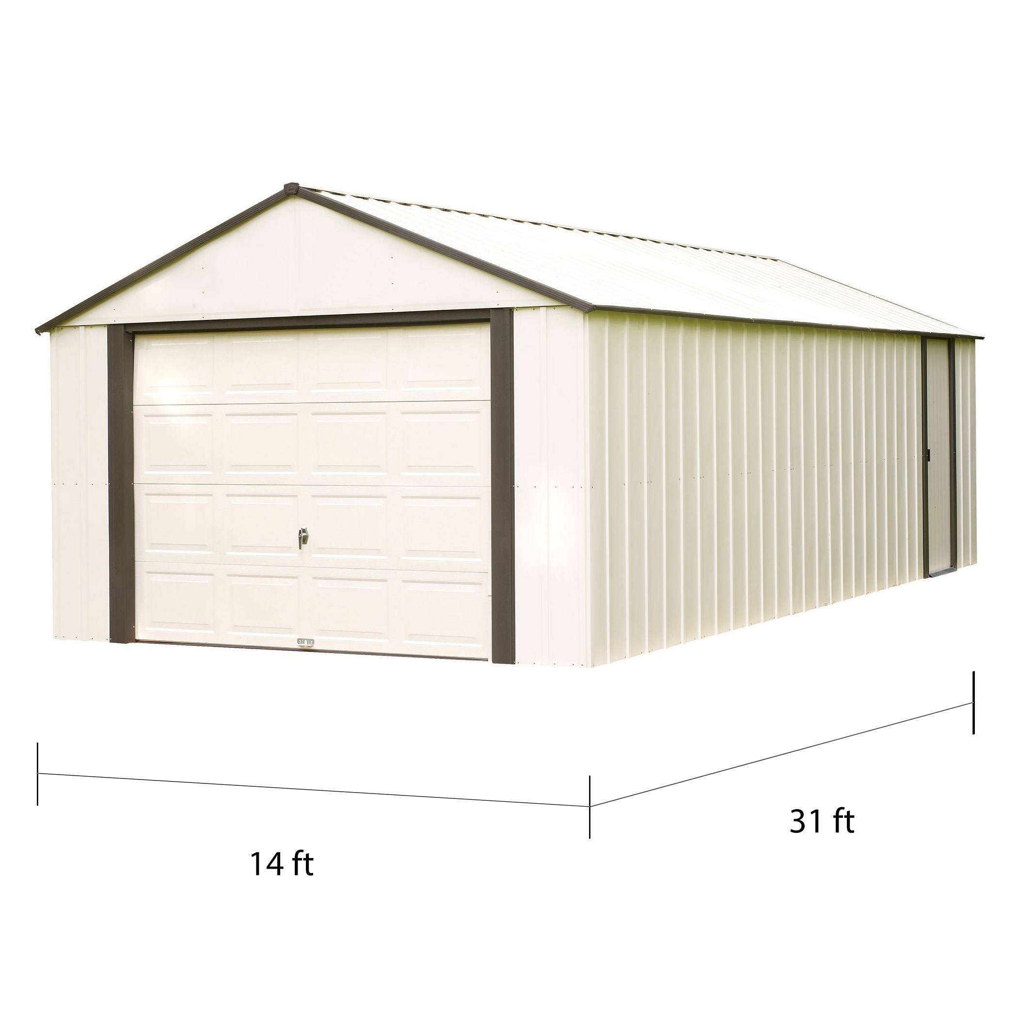 Shop Arrow Murryhill Vt1431 Vinyl Storage Building 14 X 31