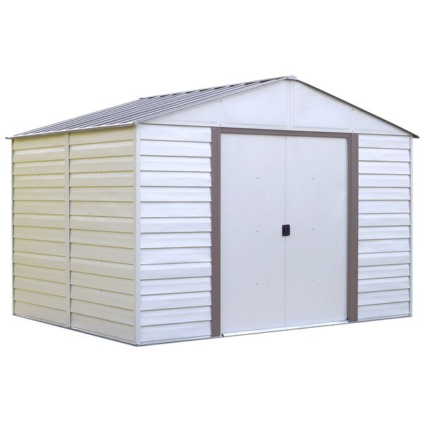 Arrow Vinyl Milford 10 x 12 Storage Shed - Free Shipping 