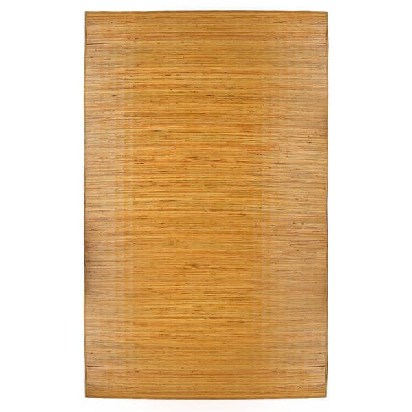 Shop Handmade Bali Natural Bamboo Area Rug (Indonesia) - 5' x 8' - Free