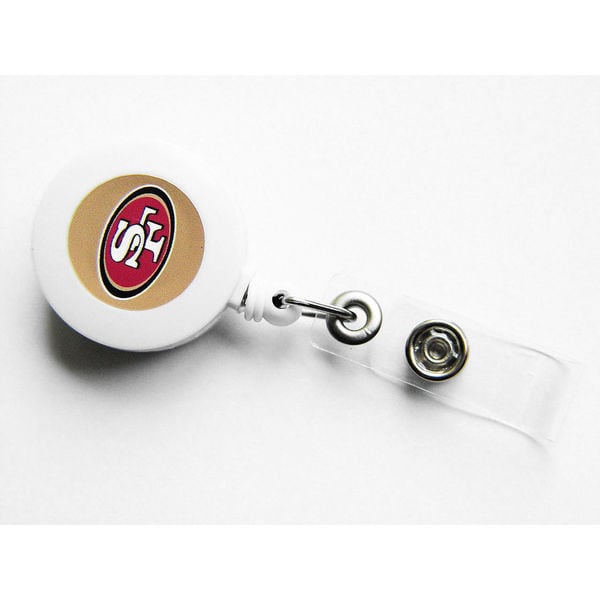 NCAA SAN Francisco 49ers Retractable Badge Reel Id Ticket Clip