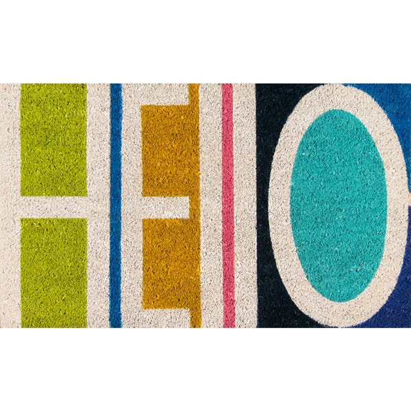 Products :: Hello, Winter Christmas Outdoor Coir Door Mat