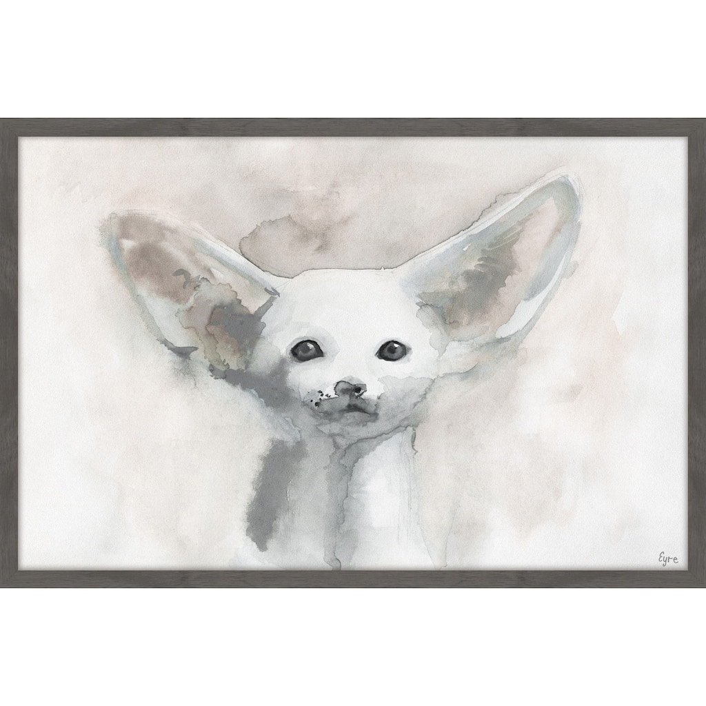 'I Hear U' Framed Painting Print