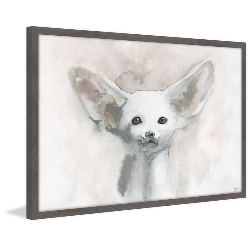 'I Hear U' Framed Painting Print