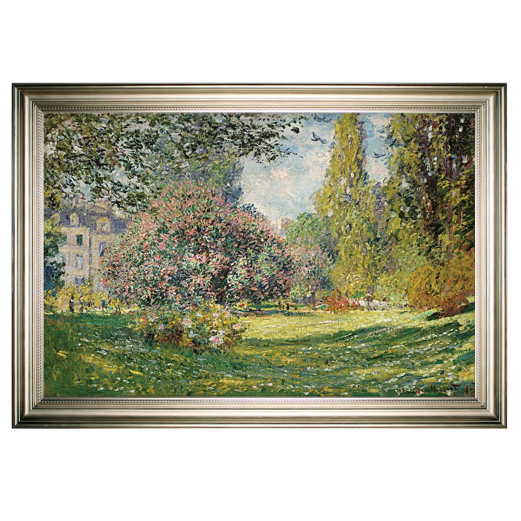 Parc Monceau, Paris -Silver Frame