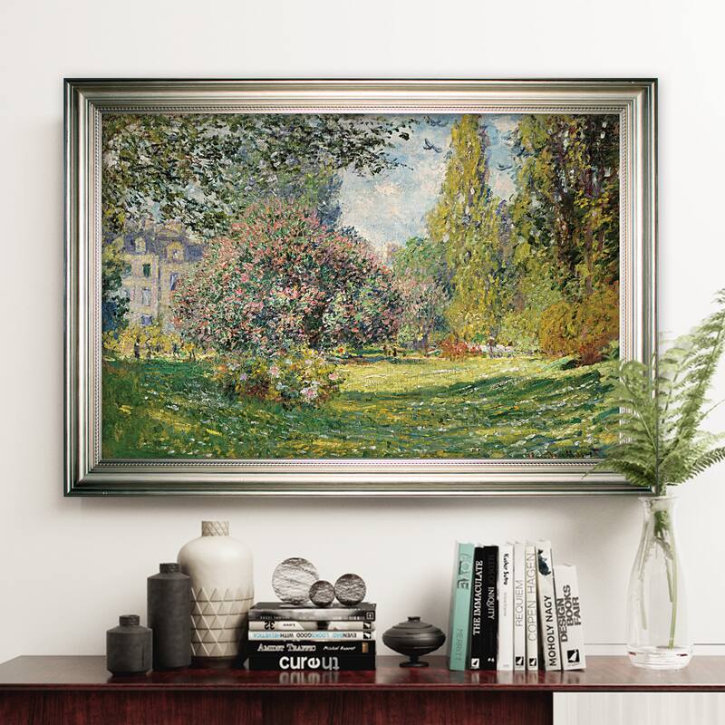 Parc Monceau, Paris -Silver Frame