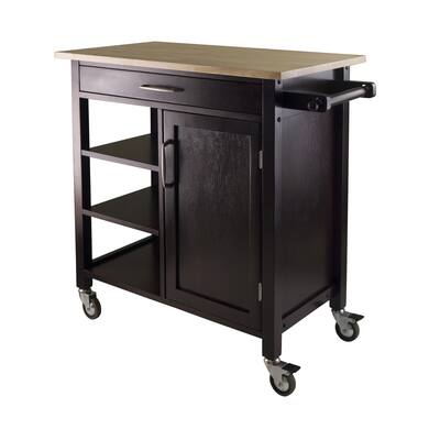 Mali Wood Kitchen Cart