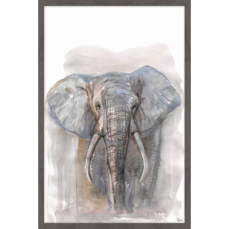 'Stoic' Framed Painting Print