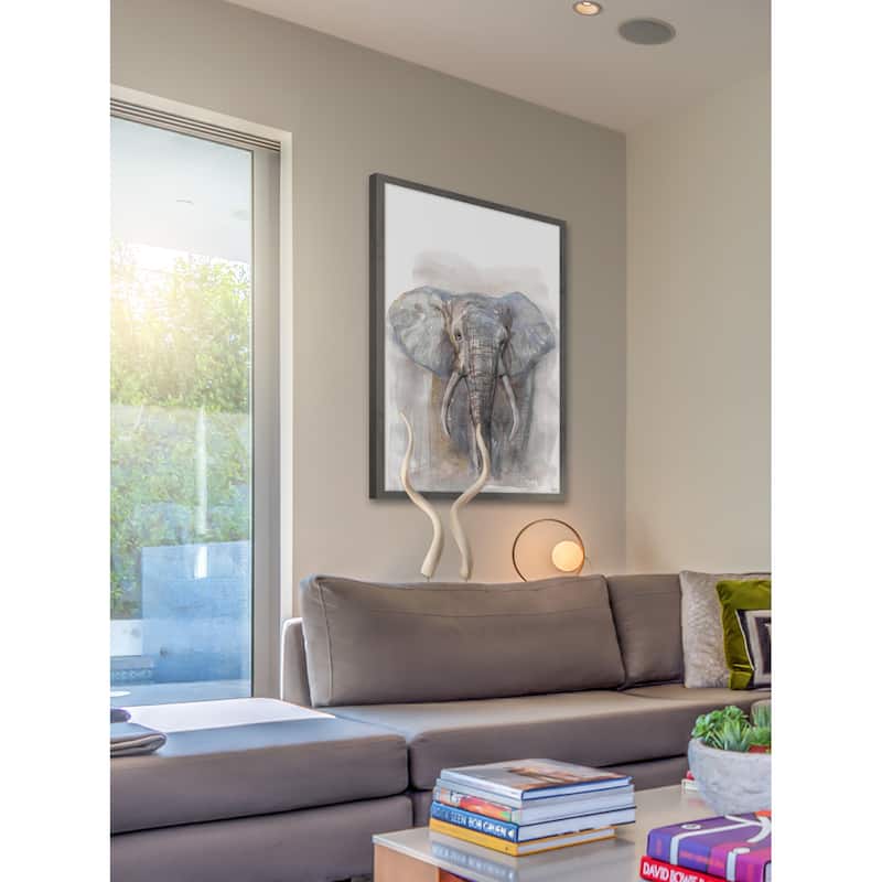 'Stoic' Framed Painting Print