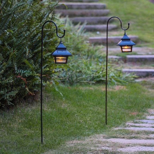 lanterns with shepherd hooks