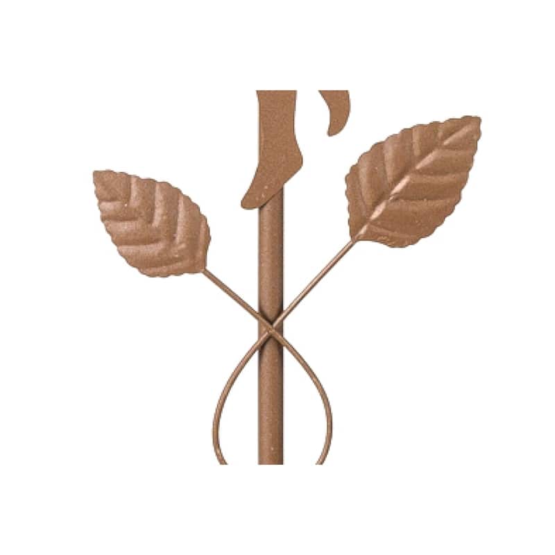 Solar Powered Metal Fairy Figure Garden Stakes, Set of 2 - 35.5" H