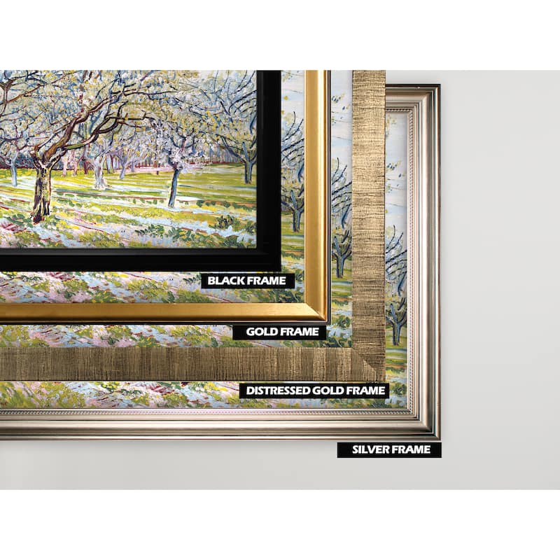 Vincent-van-gogh -by Van Gogh - Gold Frame