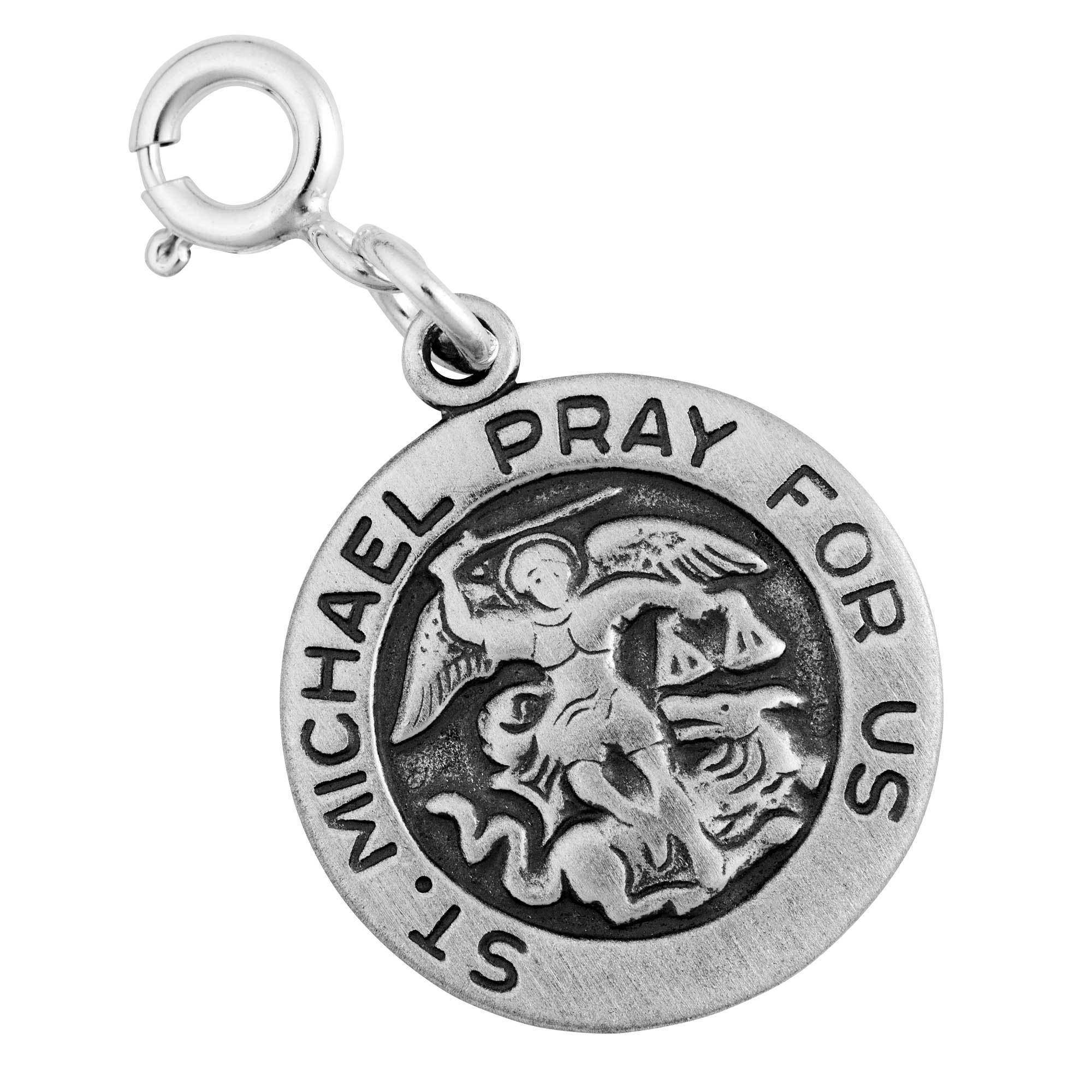 st michael pray for us pendant