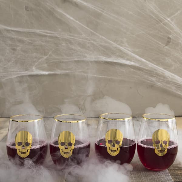 JoyJolt 20 oz. Spirits Large Stemless Wine Glasses (Set of 8