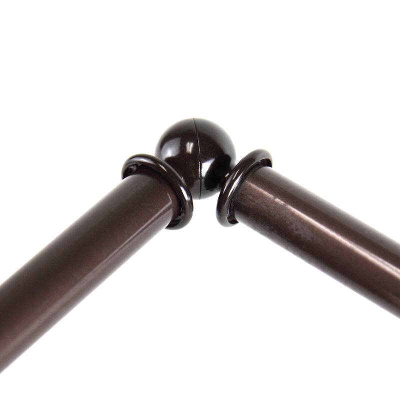 InStyleDesign Adjustable Corner Connector for 13/16" InStyleDesign Curtain Rod - n/a