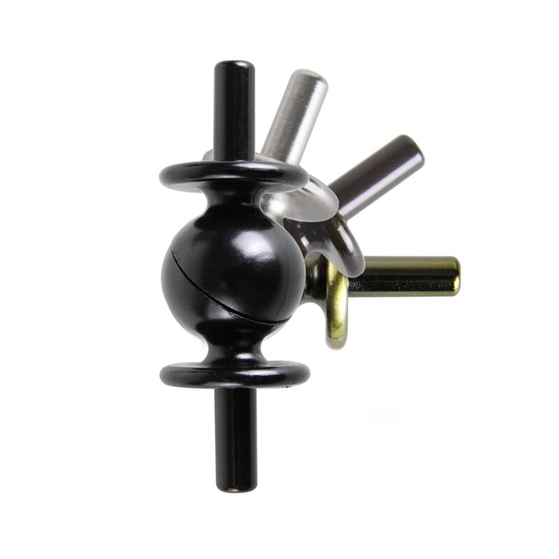 InStyleDesign Adjustable Corner Connector for 13/16" InStyleDesign Curtain Rod - n/a