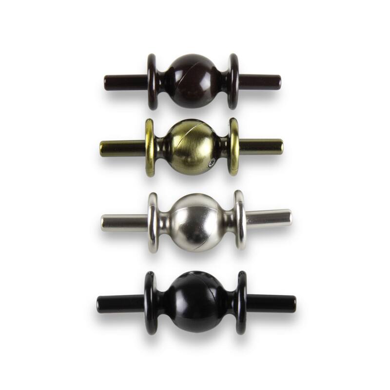 InStyleDesign Adjustable Corner Connector for 13/16" InStyleDesign Curtain Rod - n/a