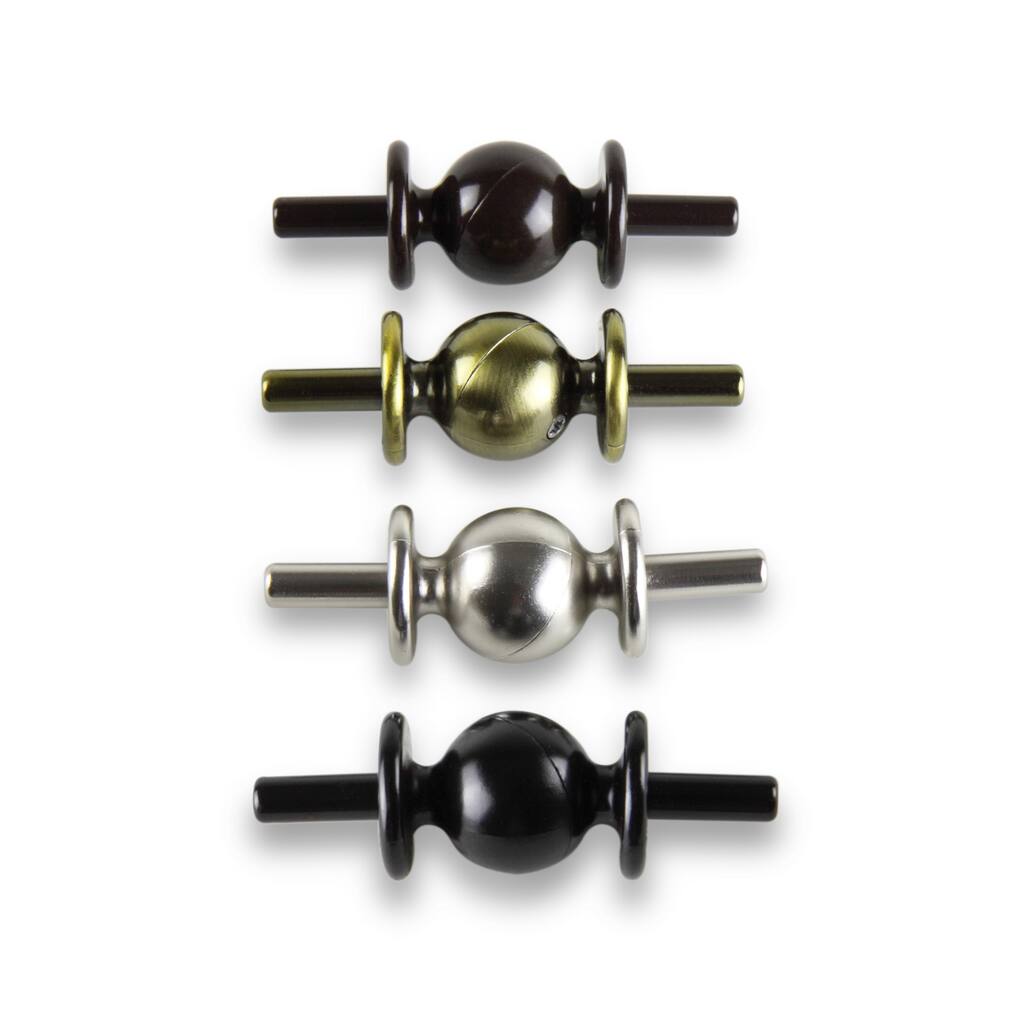 InStyleDesign Adjustable Corner Connector for 13/16" InStyleDesign Curtain Rod - n/a