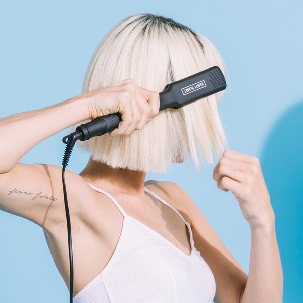 professional vibrating flat iron