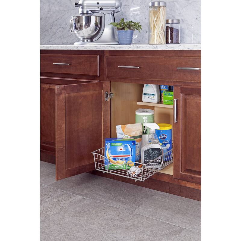 ClosetMaid Nickel-finished Steel Pull-out Cabinet Organizer