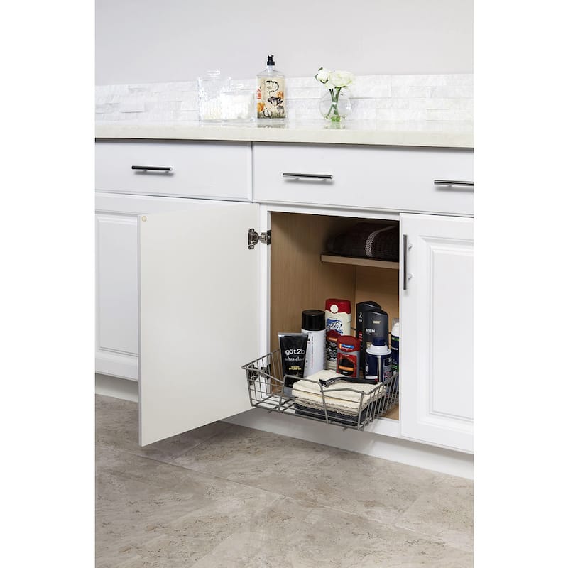 ClosetMaid Nickel-finished Steel Pull-out Cabinet Organizer